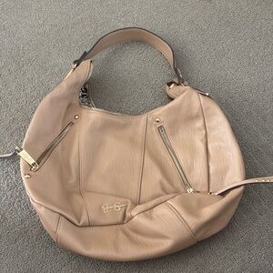 Jessica Simpson Tan Hobo Bag